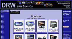 Desktop Screenshot of monitors.drwelectronics.com