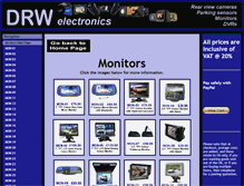 Tablet Screenshot of monitors.drwelectronics.com